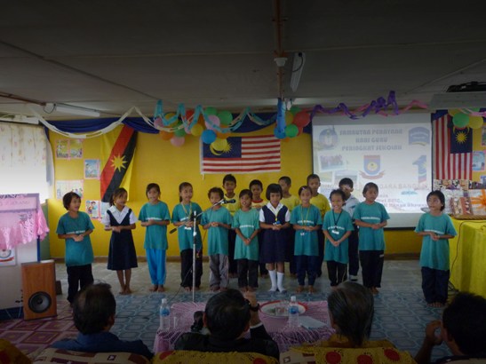 SK NANGA SKRANG, SRI AMAN: Sambutan Hari Guru Peringkat 