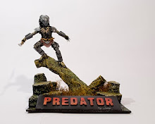 Predator paper mache Diorama