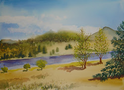 step landscape watercolor reactions