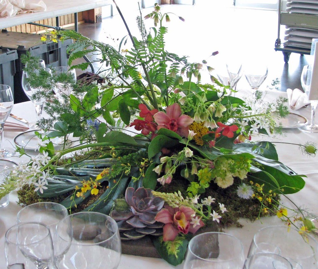 types of flowers used in centerpieces Round Flat Centerpiece with Flowers | 1024 x 866