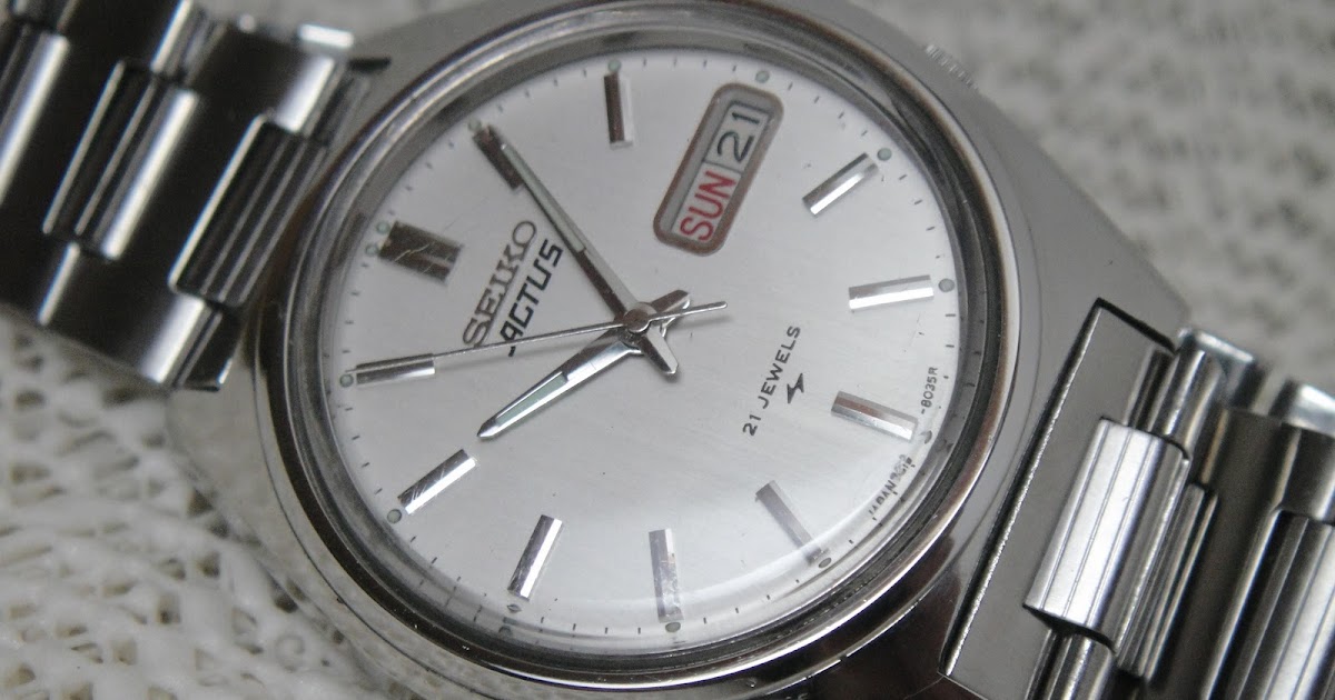 Antique Watch Bar: SEIKO ACTUS 7019-8010 S5AA10 (SOLD)