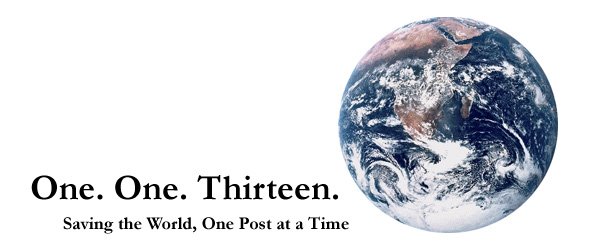 One.  One.  Thirteen.