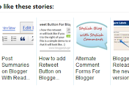Related Posts Widget for Blogger with Thumbnails