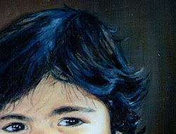 dark painting portrait oil medic splodge pigments