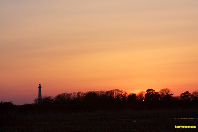 Cape May Light House at sunset