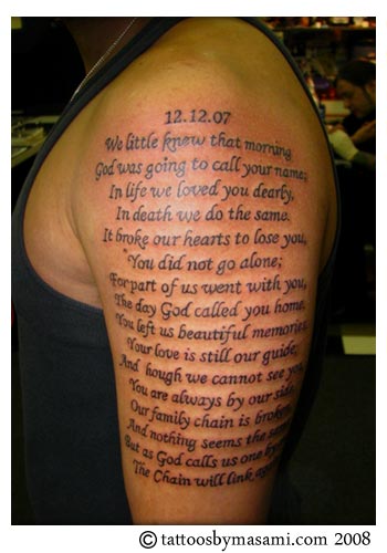 Lettering tattoo designs are gaining in popularity. Letters Tattoo
