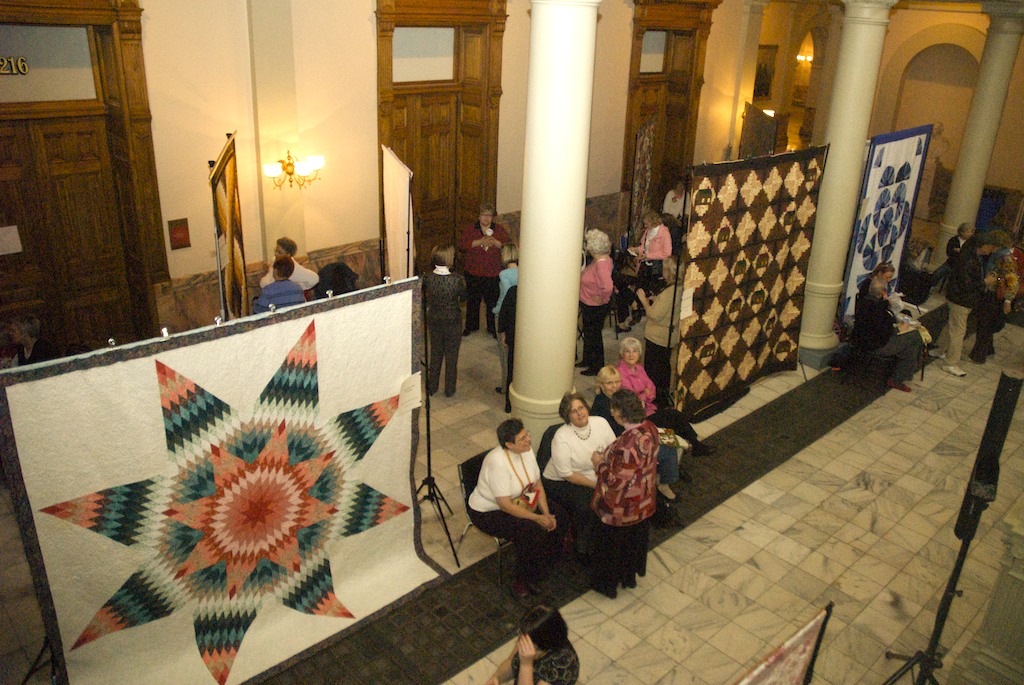 Carroll County, Quilters From Around Turn Out For