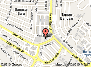 Map ke Masjid Bangsar