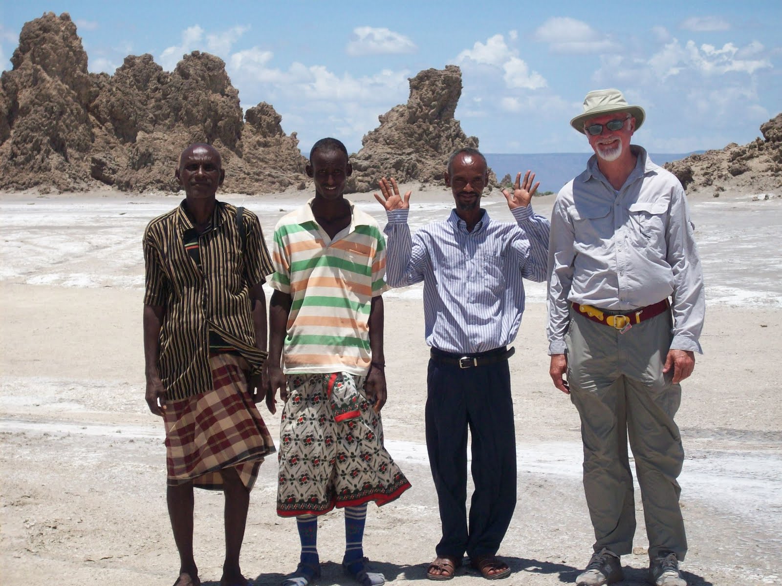 Ann and John's African Adventure Lac Abbe' Djibouti
