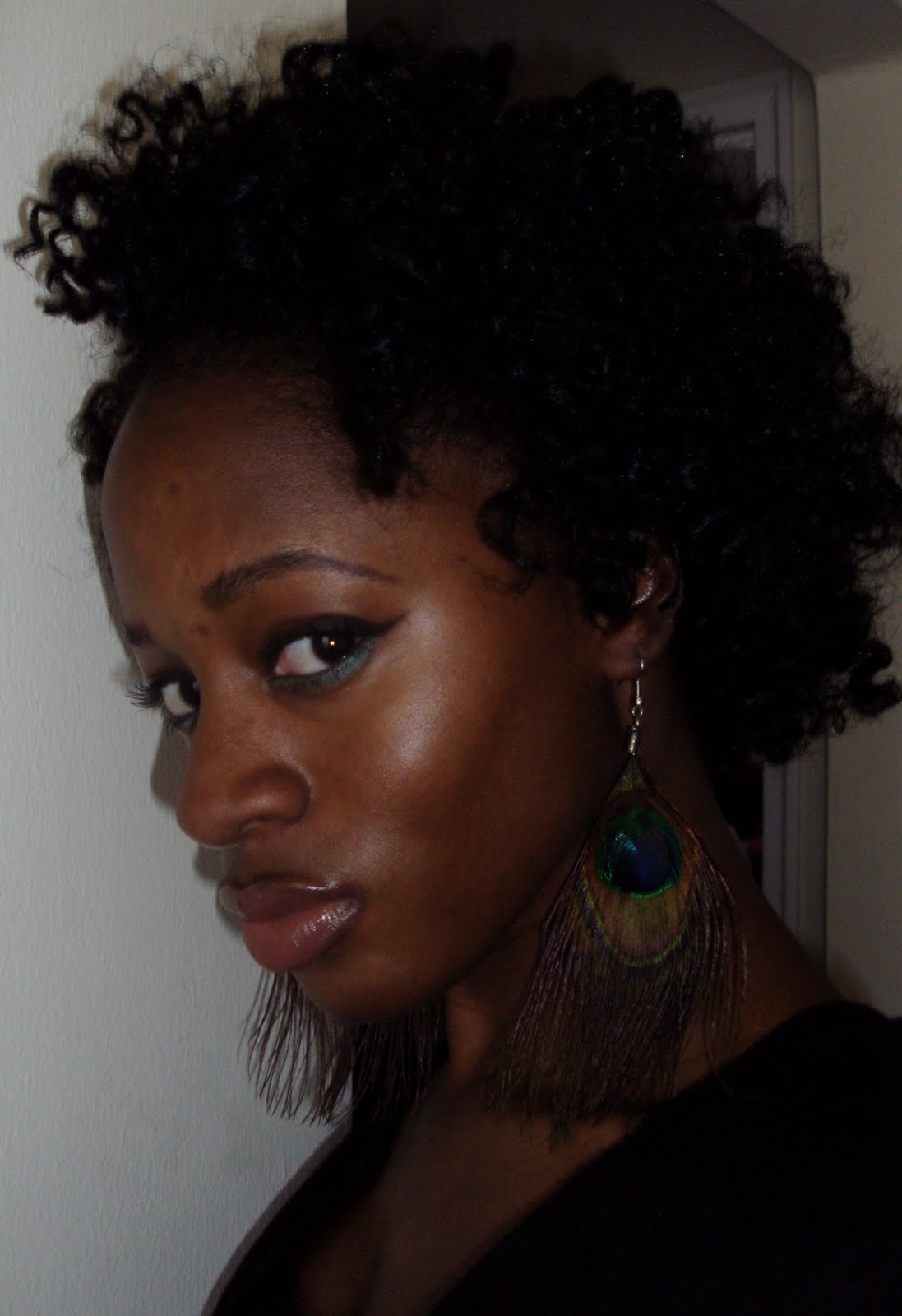 Natural & Embellished Beauty Marks: Roll & Tuck Fro Hawk, Up-Do's, w/ a ...