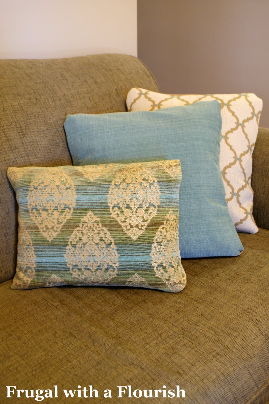 Frugal with a Flourish The New Pillows Revealed!