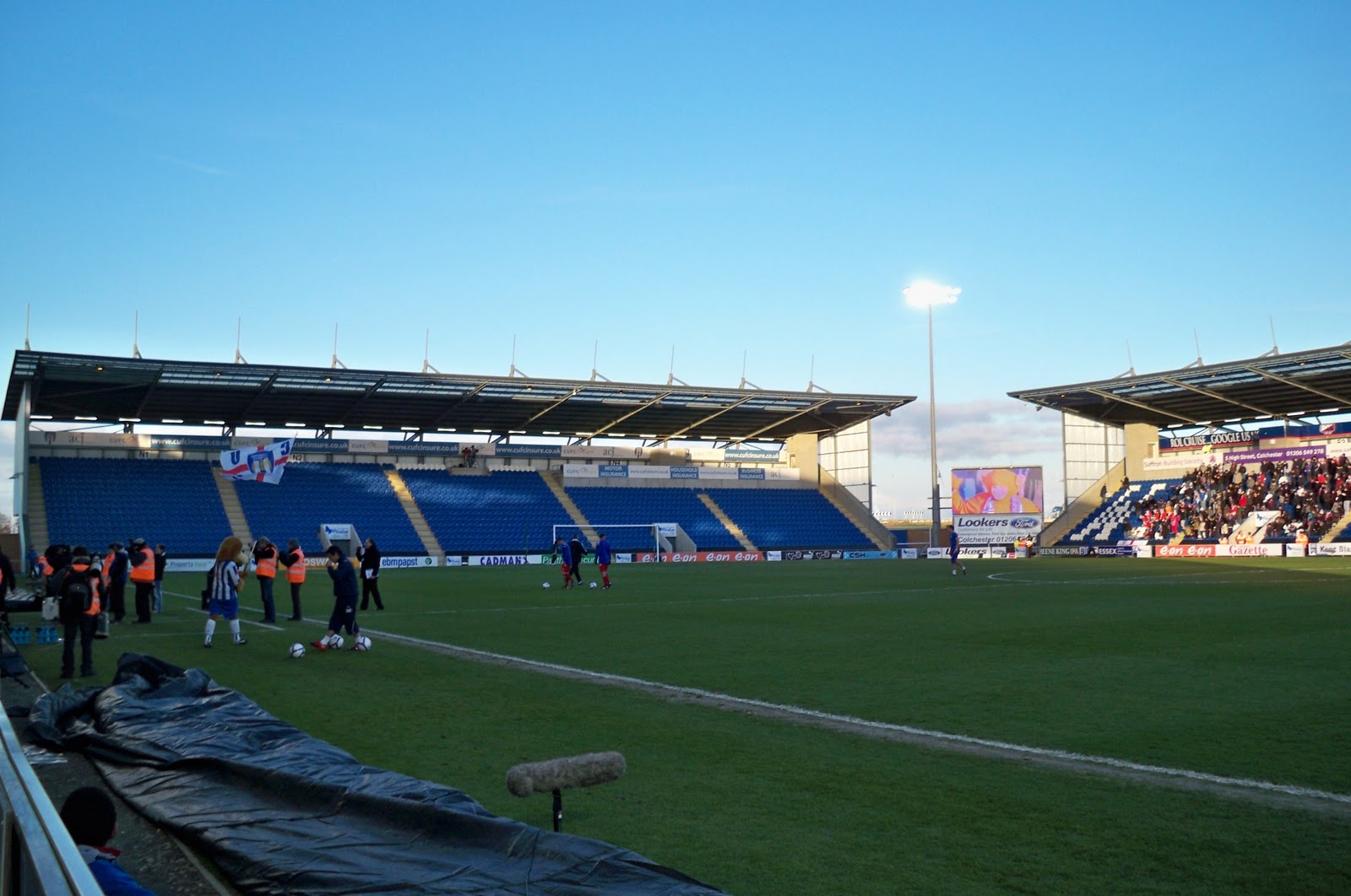 Football Grounds visited by Richard Bysouth Colchester United F.C