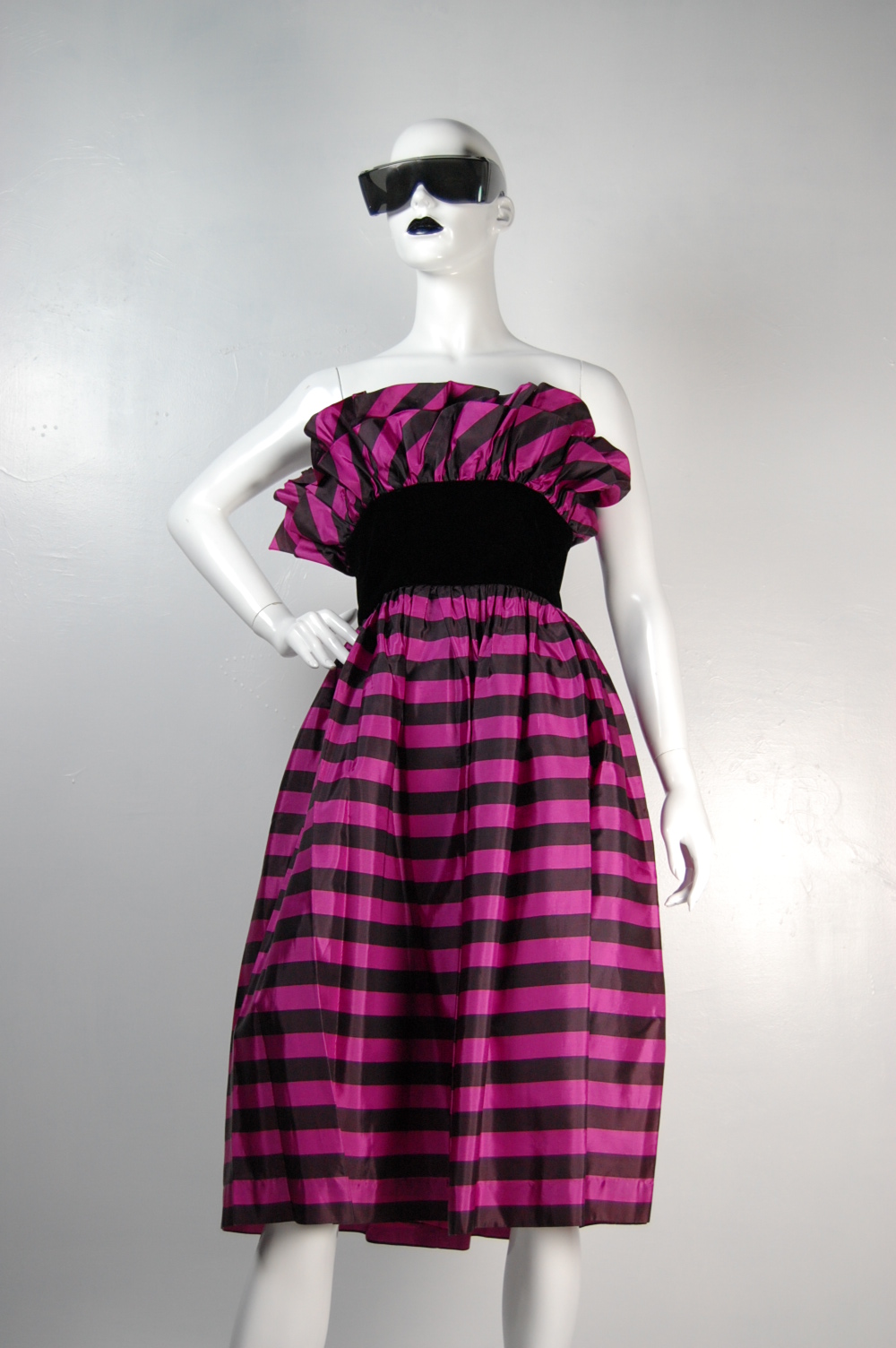 ALCATROCK victor costa candy color dress