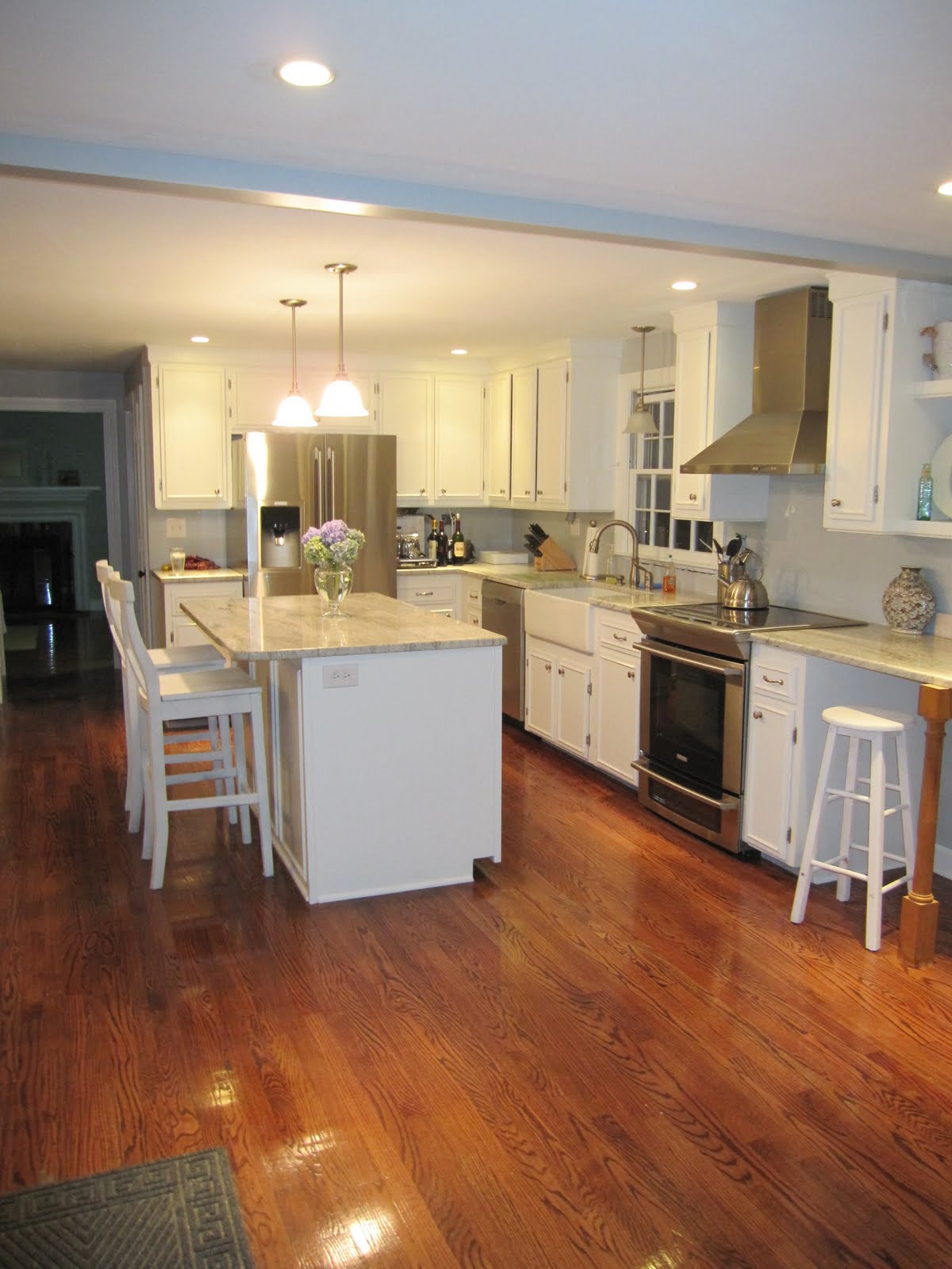White Kitchen Renovation | Remodelaholic