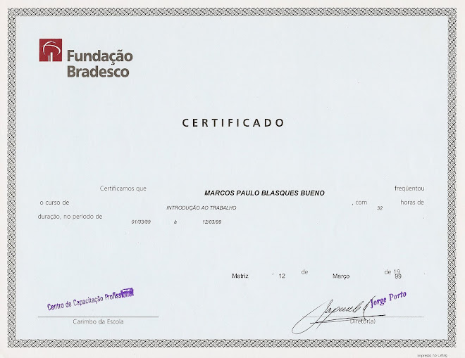 Fundação BRADESCO - Introdução ao Trabalho