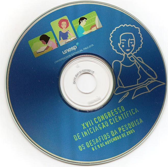 Publicação Inserida em CD ROM - XVII Congresso de Iniciação Científica da UNESP