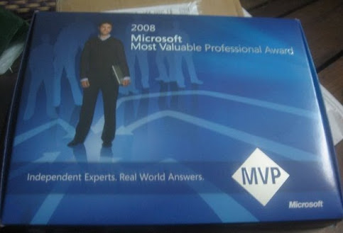 MVP kit From Microsoft