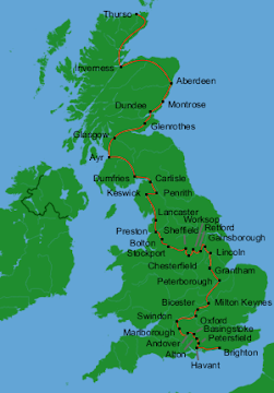Britain by Bus: Complete Route