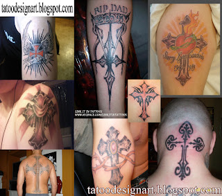 Cross Tattoo Design pictures