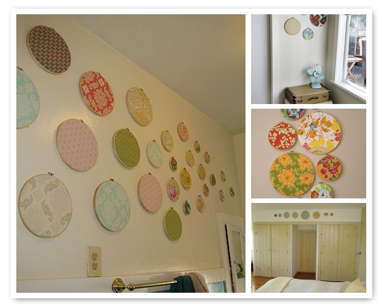 Pure and Noble: Reduce, Reuse, Recycle: Embroidery Hoops