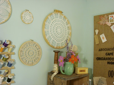 Pure and Noble: Reduce, Reuse, Recycle: Embroidery Hoops