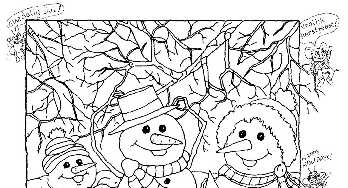 Hidden Pictures Publishing Snowman Hidden Picture Puzzle