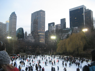 Central Park Ice skating 