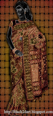 Aadarshini Embroidery Silk Saree