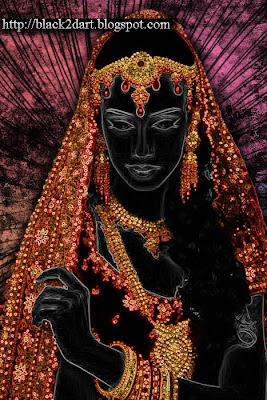 Photoshop art of Indian Bride