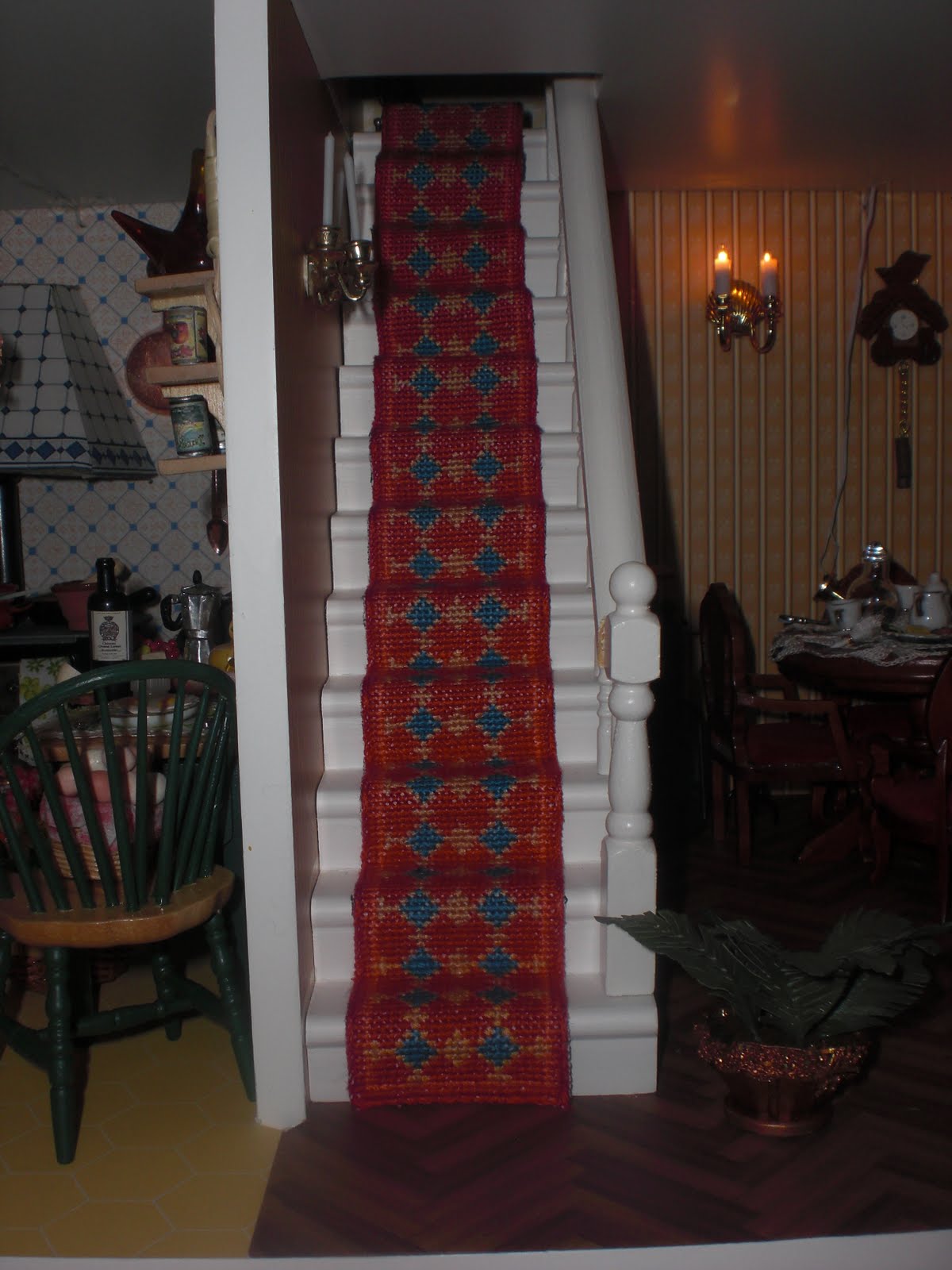 EL BLOG DE NINNA: Alfombra escalera.