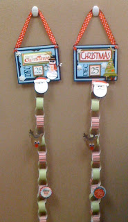 Craft Paper Scissors: Christmas Countdown Paper Chain