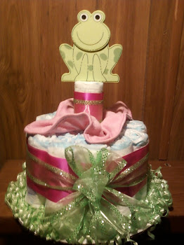Froggy Cake for a Girl