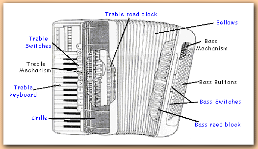 Accordion Parts Diagram