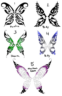 Design Butterfly tattoos 2010