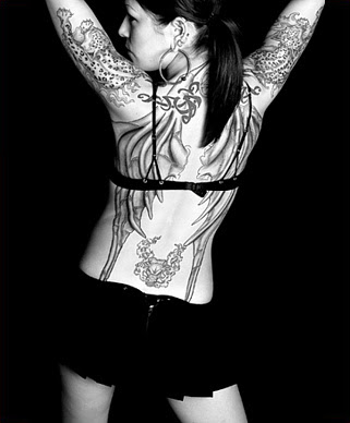 tattoo go: sexy angel tattoos-sexy back tattoos