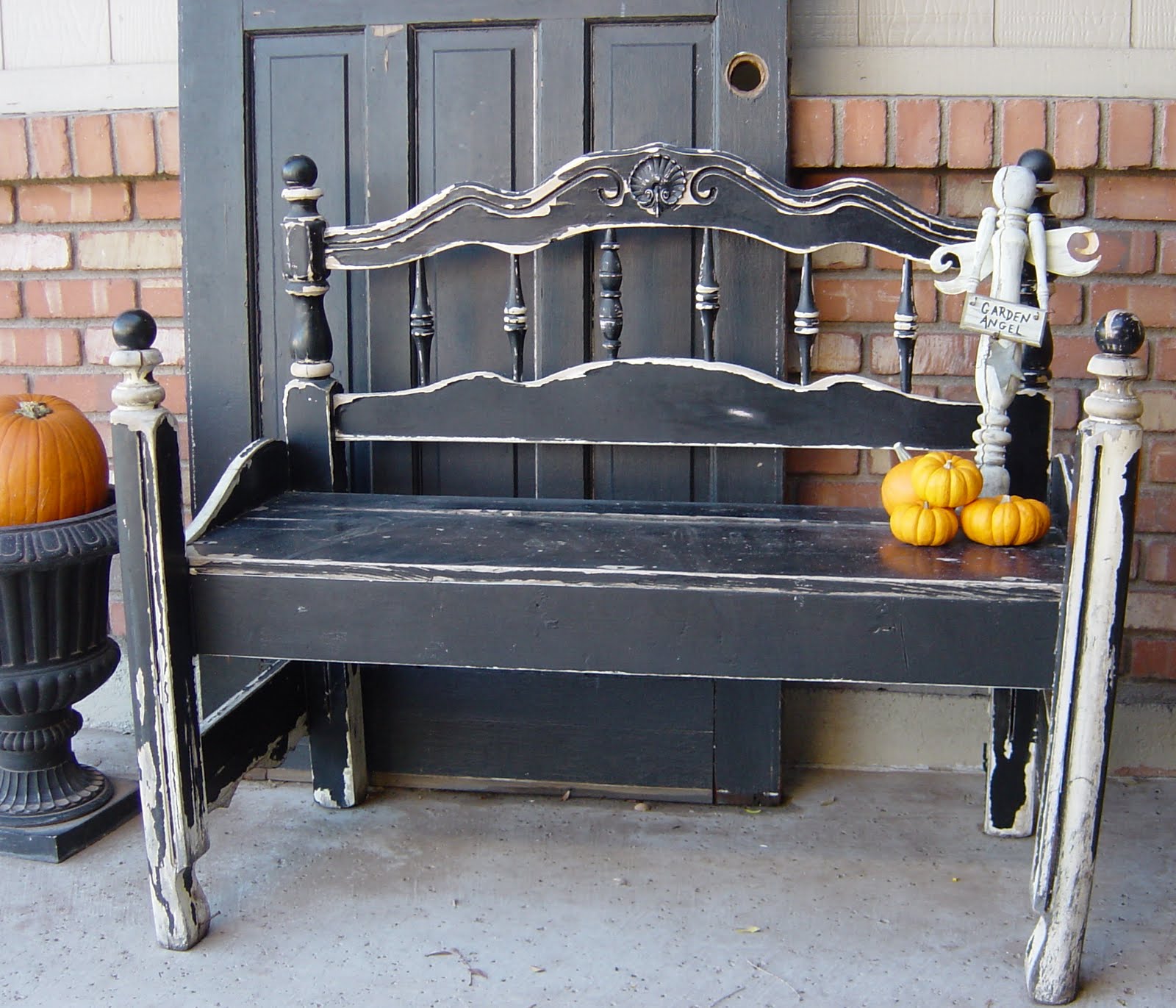 The Backyard Boutique by Five to Nine Furnishings Black Distressed