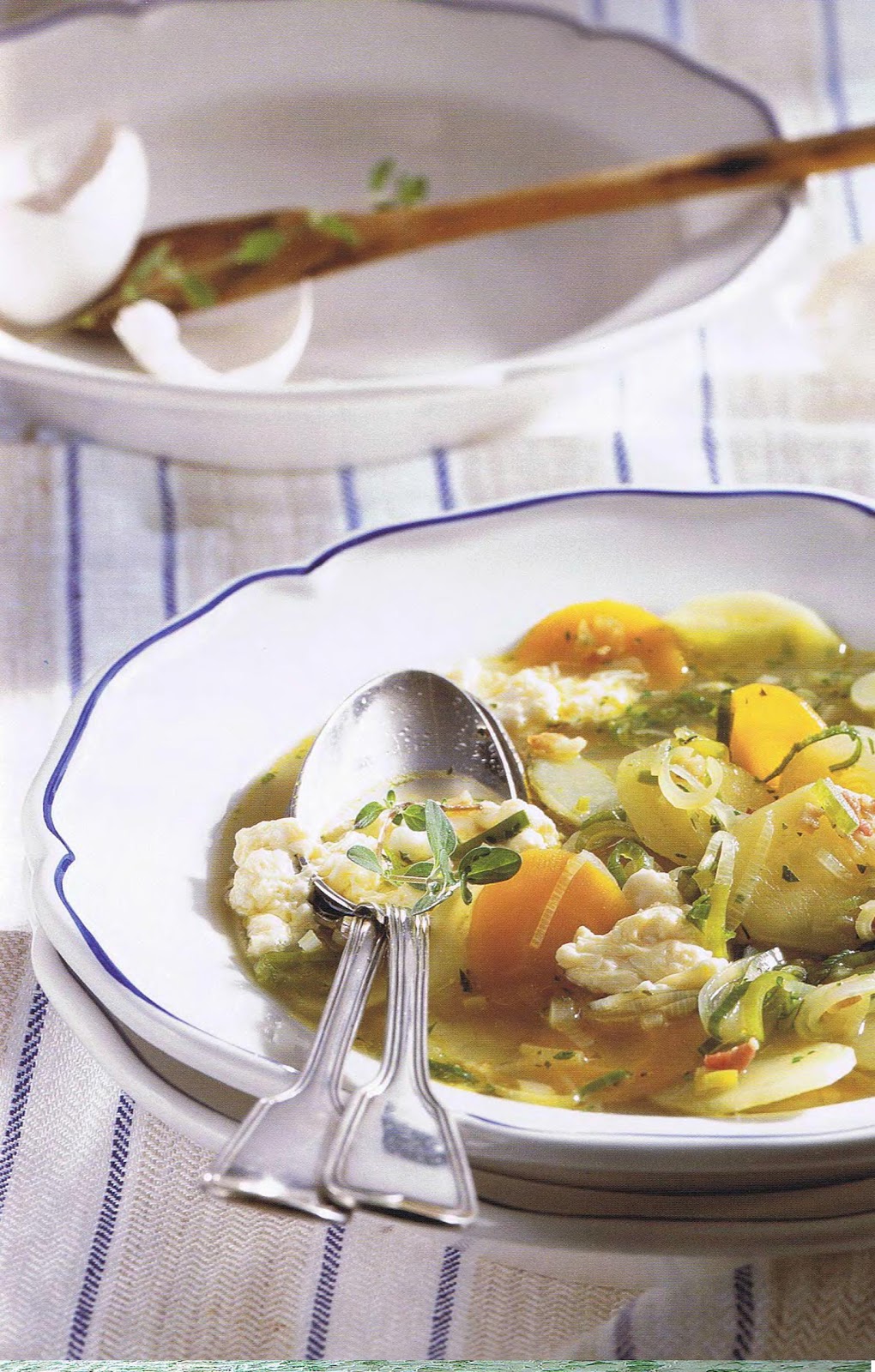 Vegetable soup with egg Recipe Recipe 2 Eat