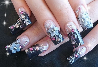 creative nail design: Nail Art Design for New Years
