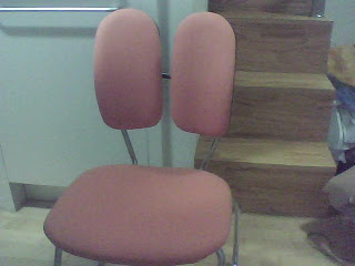 My orang-ee chair