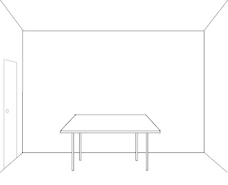 Room with table diagram