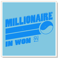 Millionaire in won
