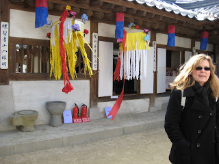 Hanok Village, courtyard