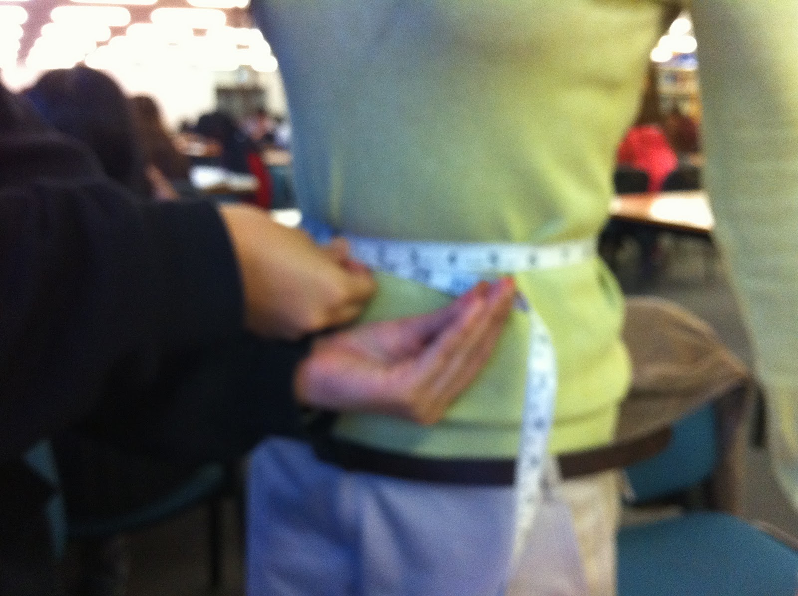 Measurement of neck and waist circumference Before our actual research