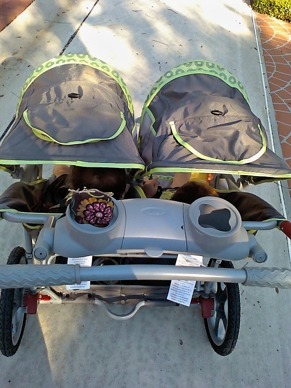 InStep Safari Swivel Wheel Double Jogger Life with Twins and