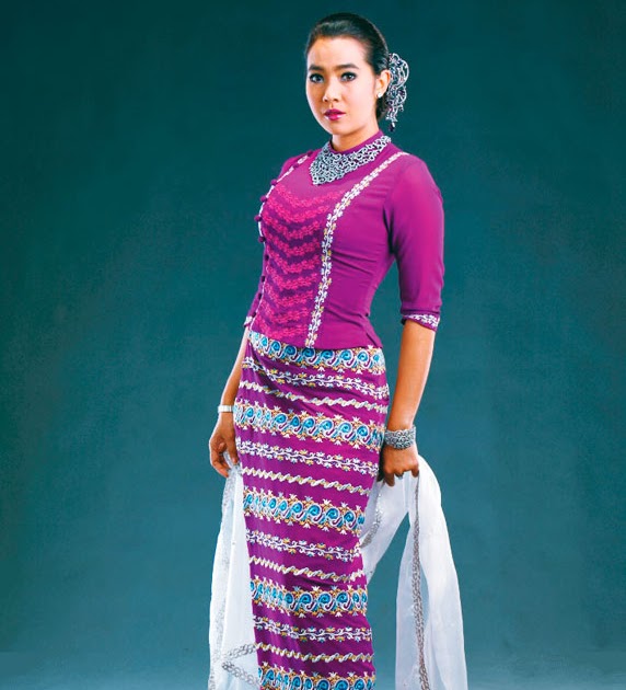 traditional dresses Models photos: Myanmar Traditional Dress