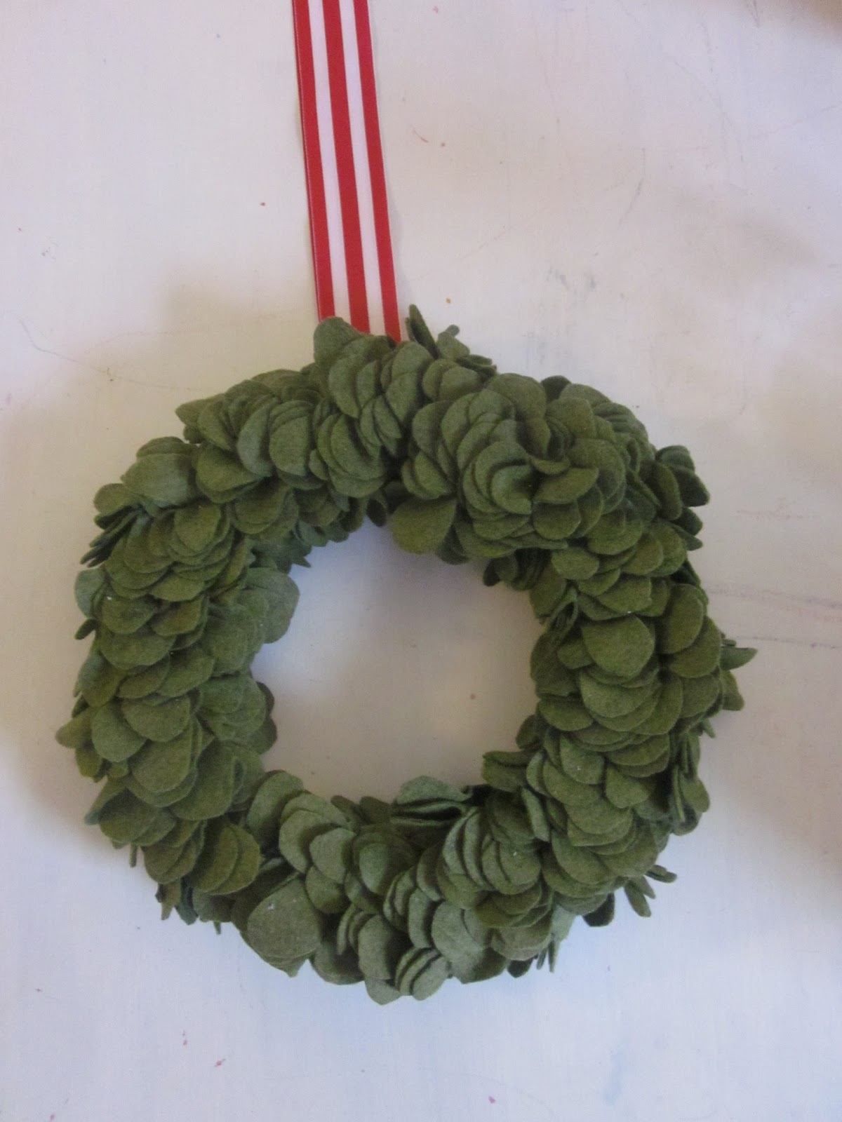 The Modern Cottage Company Wool Felt Wreath