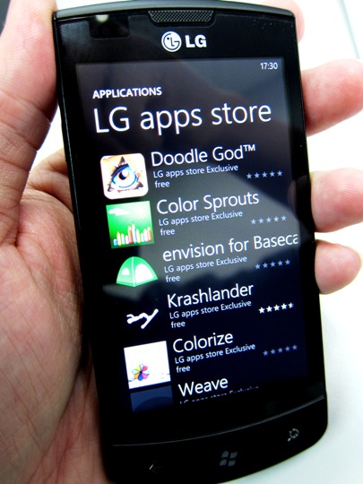 11 Free apps on LG Apps Store for LG windows 7 phone