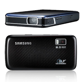 Mobile phone with projector - Samsung i8520