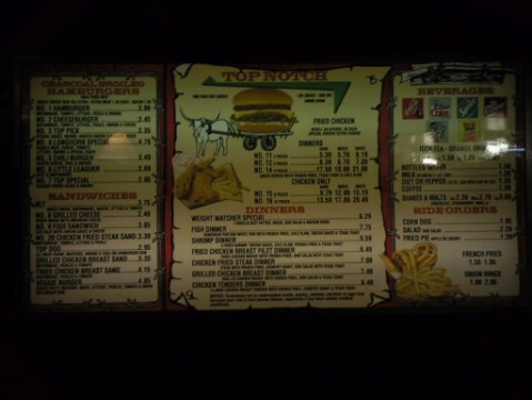 Top Notch Menu