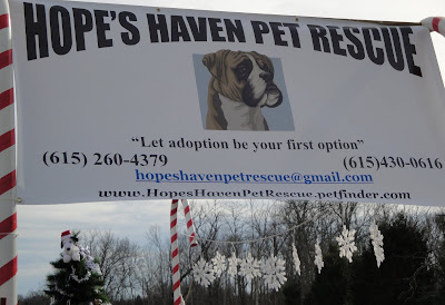 Hope's Haven Pet Rescue: Mt Juliet Christmas Parade 12/12/09